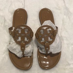 TORY BURCH 🌴 Miller Sandal Sand WITH BOX